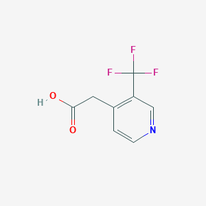 3-(Trifluoromethyl)pyridine-4-acetic acid