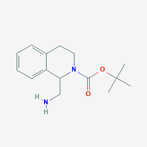 Tert-butyl 1-(aminomethyl)-3,4-dihydroisoquinoline-2(1H)-carboxylate
