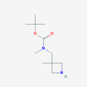 Methyl-(3-methyl-azetidin-3-ylmethyl)-carbamic acid tert-butyl ester
