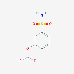 3-(Difluoromethoxy)benzene-1-sulfonamide