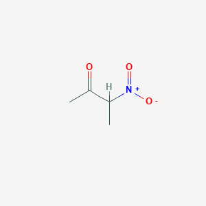 molecular formula C4H7NO3 B13953010 3-Nitrobutan-2-one CAS No. 13058-70-3