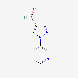1-(pyridin-3-yl)-1H-pyrazole-4-carbaldehyde