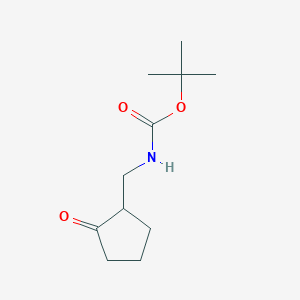 tert-butyl N-[(2-oxocyclopentyl)methyl]carbamate