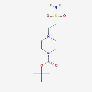 Tert-butyl 4-(2-sulfamoylethyl)piperazine-1-carboxylate