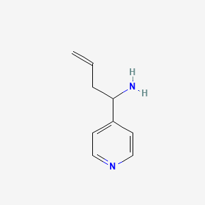 1-(Pyridin-4-yl)but-3-en-1-amine