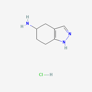 4,5,6,7-Tetrahydro-2H-indazol-5-amine hydrochloride