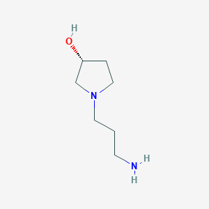 (3R)-1-(3-aminopropyl)pyrrolidin-3-ol