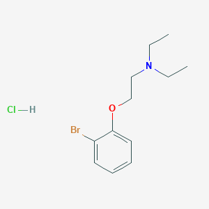 2-(2-bromophenoxy)-N,N-diethylethanamine;hydrochloride