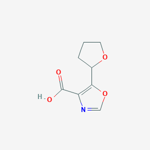 5-(Oxolan-2-yl)-1,3-oxazole-4-carboxylic acid