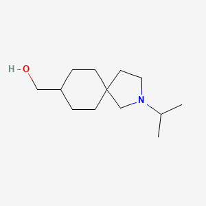 molecular formula C13H25NO B13953660 (2-Isopropyl-2-azaspiro[4.5]decan-8-yl)methanol 