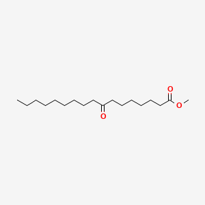 molecular formula C18H34O3 B13953674 Methyl 8-oxoheptadecanoate CAS No. 54575-44-9