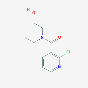 2-Chloro-N-ethyl-N-(2-hydroxyethyl)nicotinamide