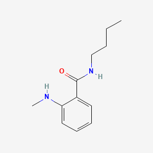 molecular formula C12H18N2O B13953775 n-Butyl-2-(methylamino)benzamide CAS No. 53693-72-4
