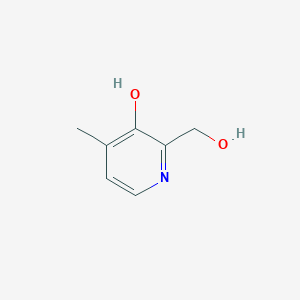 molecular formula C7H9NO2 B13953816 2-(Hydroxymethyl)-4-methylpyridin-3-ol 