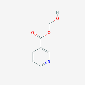 molecular formula C7H7NO3 B13953873 Hydroxymethyl pyridine-3-carboxylate CAS No. 365972-84-5