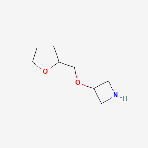 3-(Tetrahydro-2-furanylmethoxy)azetidine