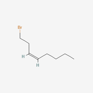 molecular formula C8H15Br B13954048 3-Octene, 1-bromo-, (3Z)- CAS No. 53155-11-6