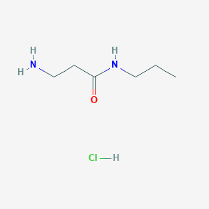 3-Amino-N-propylpropanamide hydrochloride