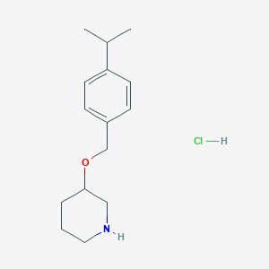 3-[(4-Isopropylbenzyl)oxy]piperidine hydrochloride