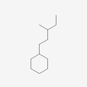 molecular formula C12H24 B13954521 (3-Methylpentyl)cyclohexane CAS No. 61142-38-9