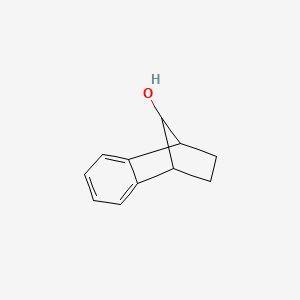 molecular formula C11H12O B13954753 1,4-Methanonaphthalen-9-ol, 1,2,3,4-tetrahydro-, stereoisomer CAS No. 1198-20-5