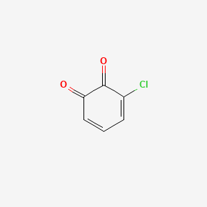 molecular formula C6H3ClO2 B13954919 o-Benzoquinone, 3-chloro- CAS No. 56961-34-3
