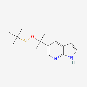 molecular formula C14H20N2OSi B13954993 CID 68608291 