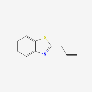 molecular formula C10H9NS B13955104 2-Allyl-1,3-benzothiazole CAS No. 6278-70-2