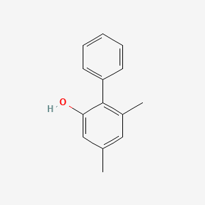 molecular formula C14H14O B13955244 4,6-Dimethyl-[1,1'-biphenyl]-2-ol 