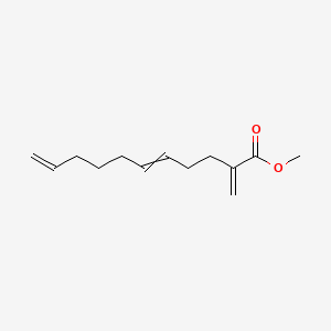 molecular formula C13H20O2 B13955325 Methyl 2-methylideneundeca-5,10-dienoate CAS No. 51788-60-4