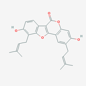 molecular formula C25H24O5 B139554 Sigmoidin K CAS No. 158020-56-5