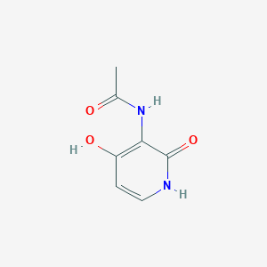 molecular formula C7H8N2O3 B1395543 N-(2,4-Dihydroxypyridin-3-YL)acetamide CAS No. 887571-16-6