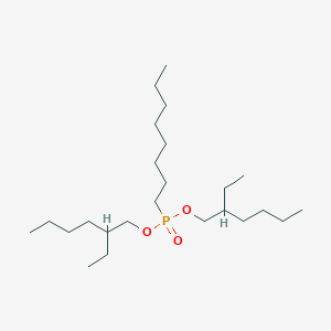 molecular formula C24H51O3P B13955620 Bis(2-ethylhexyl) octylphosphonate CAS No. 52894-02-7