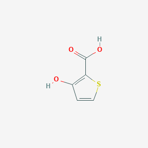 molecular formula C5H4O3S B1395565 3-Hydroxythiophene-2-carboxylic acid CAS No. 5118-07-0