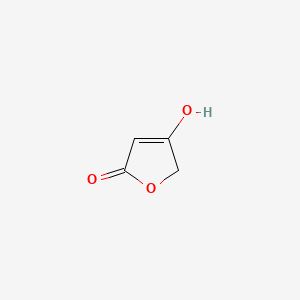 molecular formula C4H4O3 B1395573 4-羟基呋喃-2(5H)-酮 CAS No. 541-57-1
