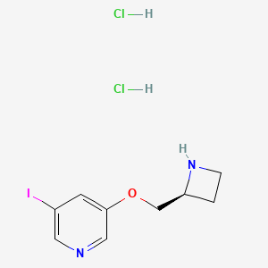 molecular formula C9H13Cl2IN2O B1395579 5-Iodo-A-85380 dihydrochloride CAS No. 213764-92-2