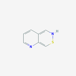 molecular formula C7H6N2S B13955915 1H-Pyrido[3,2-D][1,2]thiazine CAS No. 656231-34-4