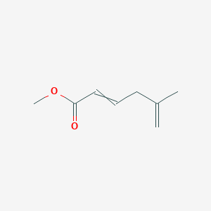 molecular formula C8H12O2 B13956039 Methyl 5-methyl-2,5-hexadienoate CAS No. 90461-76-0