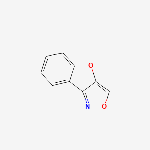 molecular formula C9H5NO2 B13956043 [1]Benzofuro[3,2-c][1,2]oxazole CAS No. 28589-99-3