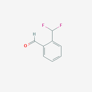 molecular formula C8H6F2O B1395626 2-(二氟甲基)苯甲醛 CAS No. 1018678-50-6