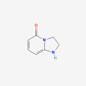molecular formula C7H8N2O B1395638 2,3-Dihydroimidazo[1,2-a]pyridin-5(1H)-one CAS No. 1000981-77-0