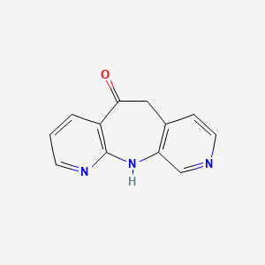 molecular formula C12H9N3O B1395643 2,4,14-triazatricyclo[9.4.0.03,8]pentadeca-1(11),3(8),4,6,12,14-hexaen-9-one CAS No. 933768-16-2