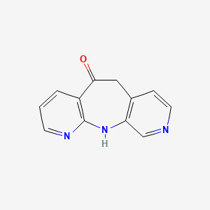 molecular formula C12H9N3O B1395643 6,11-dihydro-5H-dipyrido[2,3-b:4',3'-f]azepin-5-one CAS No. 933768-16-2