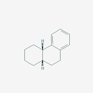 molecular formula C14H18 B13956766 cis-1,2,3,4,4a,9,10,10a-Octahydrophenanthrene 