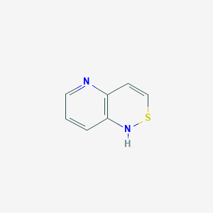 molecular formula C7H6N2S B13956786 1H-Pyrido[3,2-C][1,2]thiazine CAS No. 414859-30-6