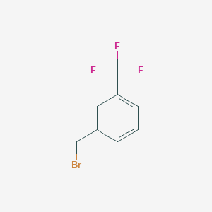 molecular formula C8H6BrF3 B139568 1-(Bromomethyl)-3-(trifluoromethyl)benzene CAS No. 402-23-3