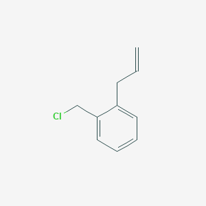 molecular formula C10H11Cl B13956829 1-Allyl-2-(chloromethyl)benzene CAS No. 89121-39-1