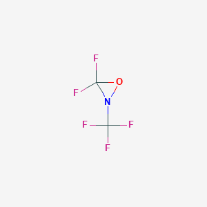 molecular formula C2F5NO B13956929 2-(Trifluoromethyl)-3,3-difluorooxaziridine 