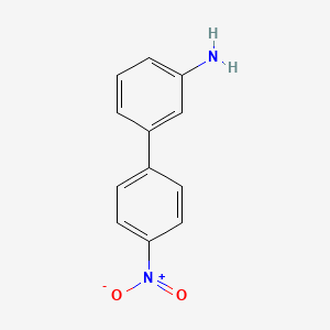 molecular formula C12H10N2O2 B13956933 3-Biphenylamine, 4'-nitro- CAS No. 53059-29-3