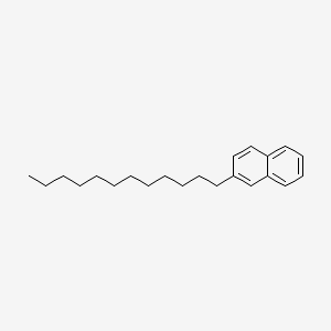 molecular formula C22H32 B13957032 2-Dodecylnaphthalene CAS No. 60899-39-0